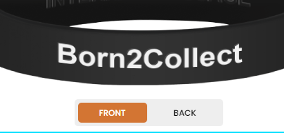 Born2Collect Silicone Wrist Bands