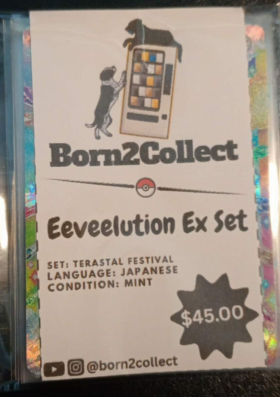 Terastial Festival Eeveelutions EX Set