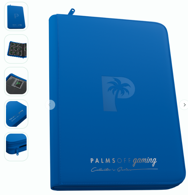 Collector's Series Top Loader Zip Binder - 9 Pockets