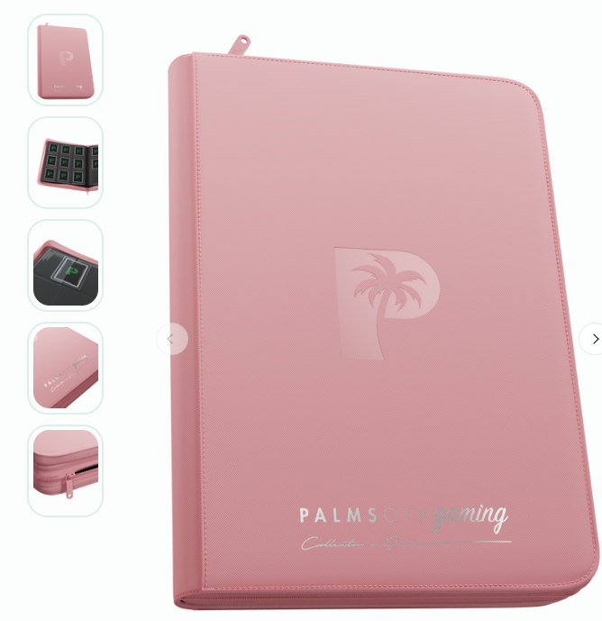 Collector's Series Top Loader Zip Binder - 9 Pockets