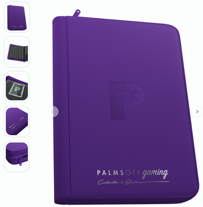 Collector's Series 9 Pocket Zip Binder