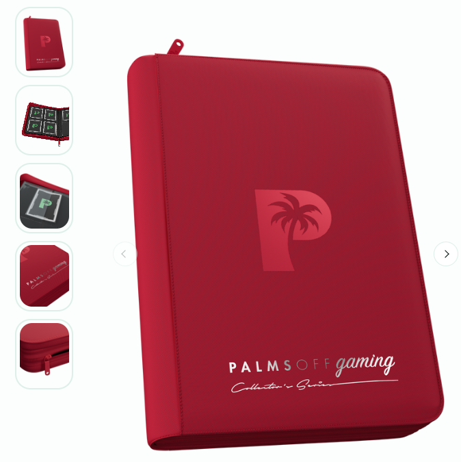 Collector's Series 4 Pocket Zip Binder