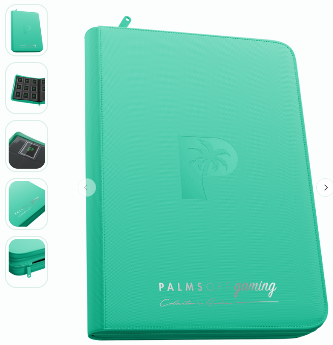 Collector's Series Top Loader Zip Binder - 9 Pockets