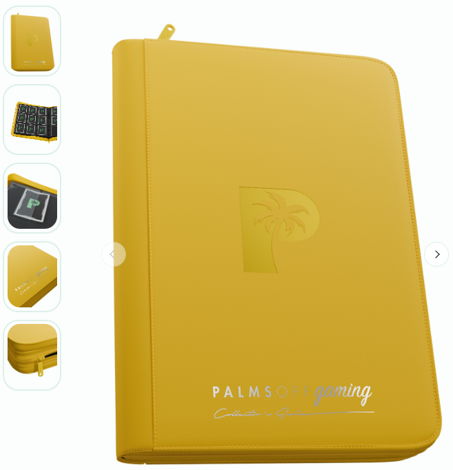 Collector's Series 9 Pocket Zip Binder