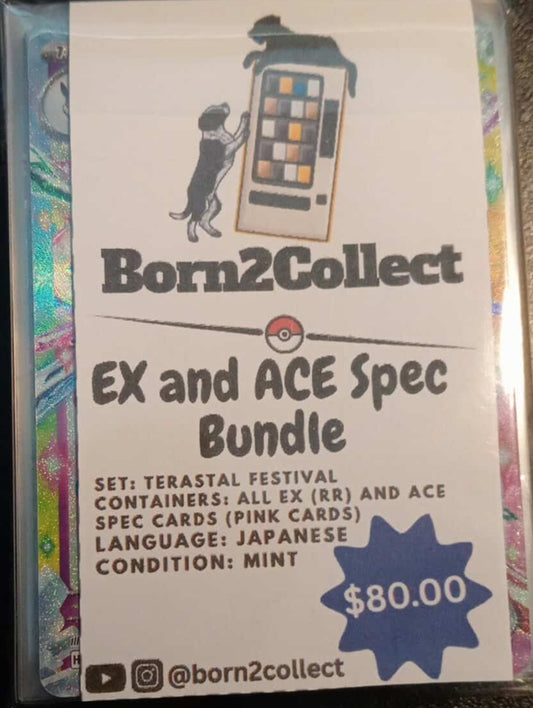 Terastal Festival - all EXs and ACE Spec Cards