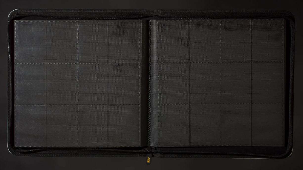 12 pocket Zip Trading Binder